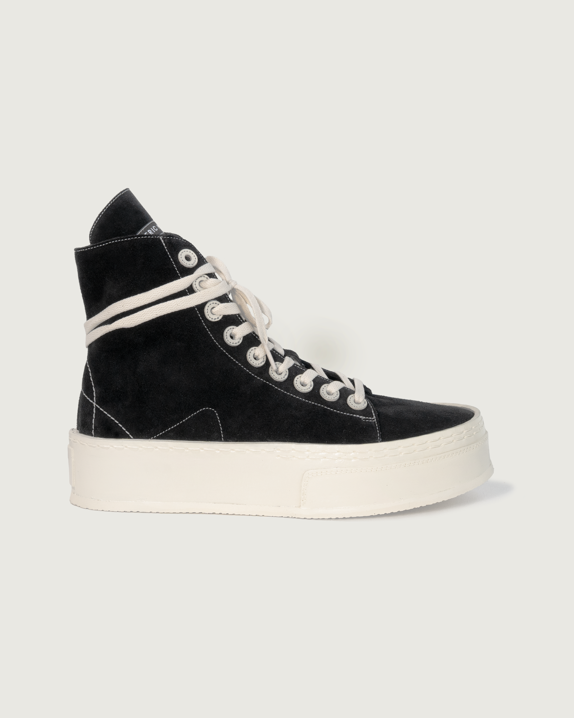 lace to toe high suede black/cream - Eric Payne lace to toe high suede black/cream - Eric Payne