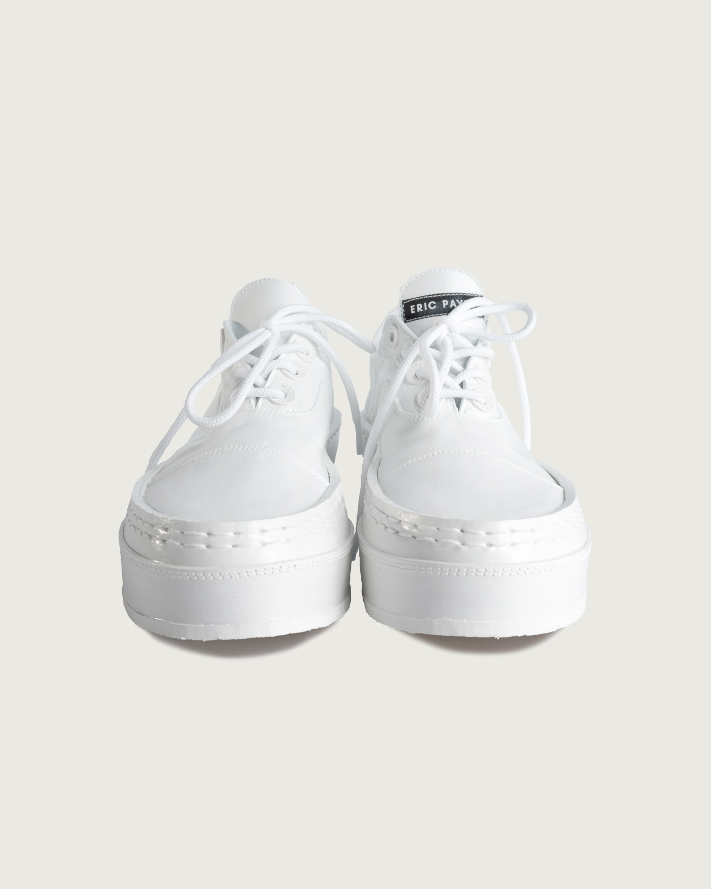 oxford black leather painted white