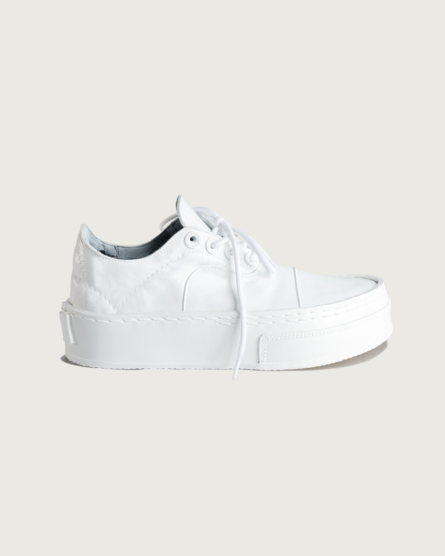 oxford black leather painted white