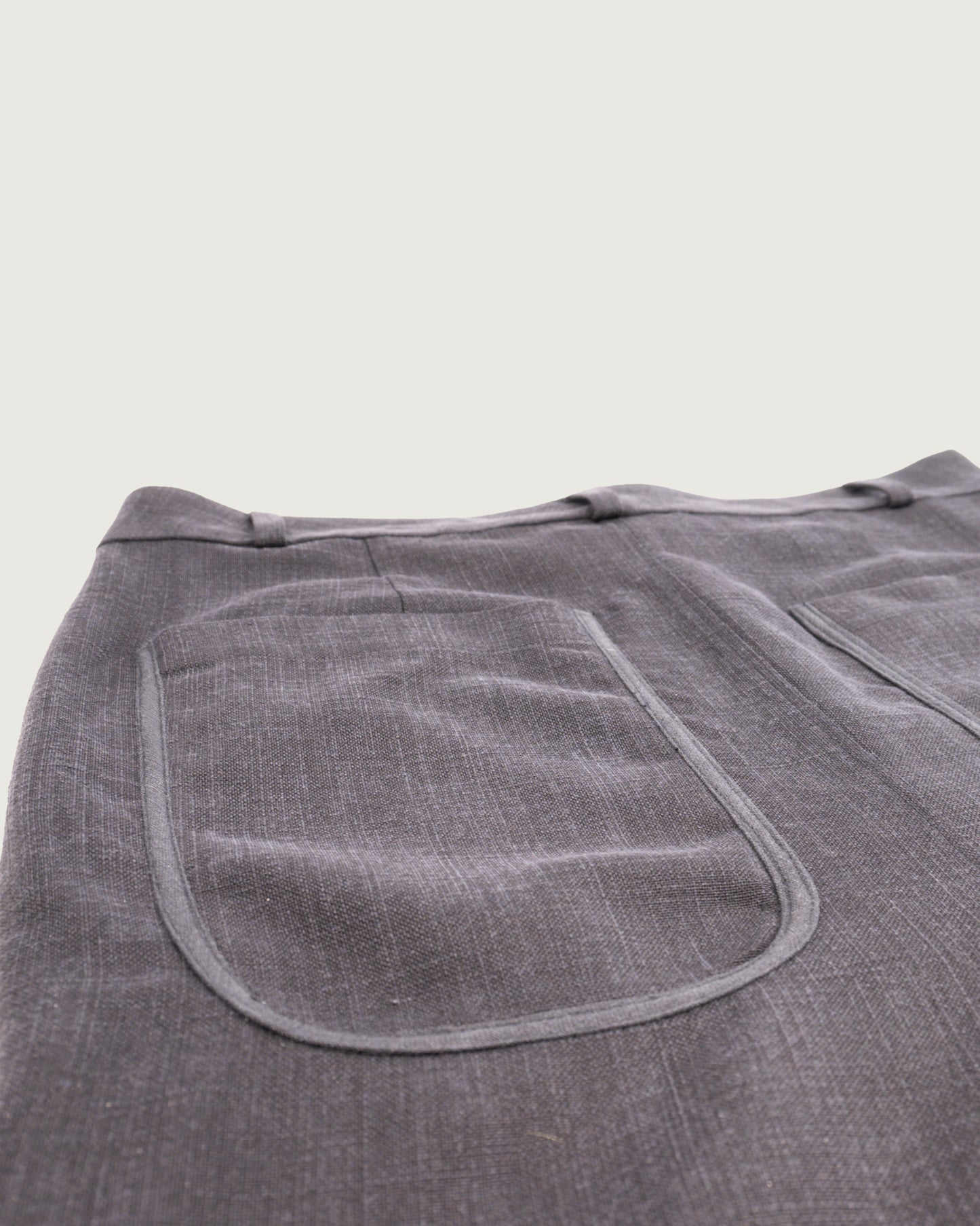 faded linen mega pkt pants
