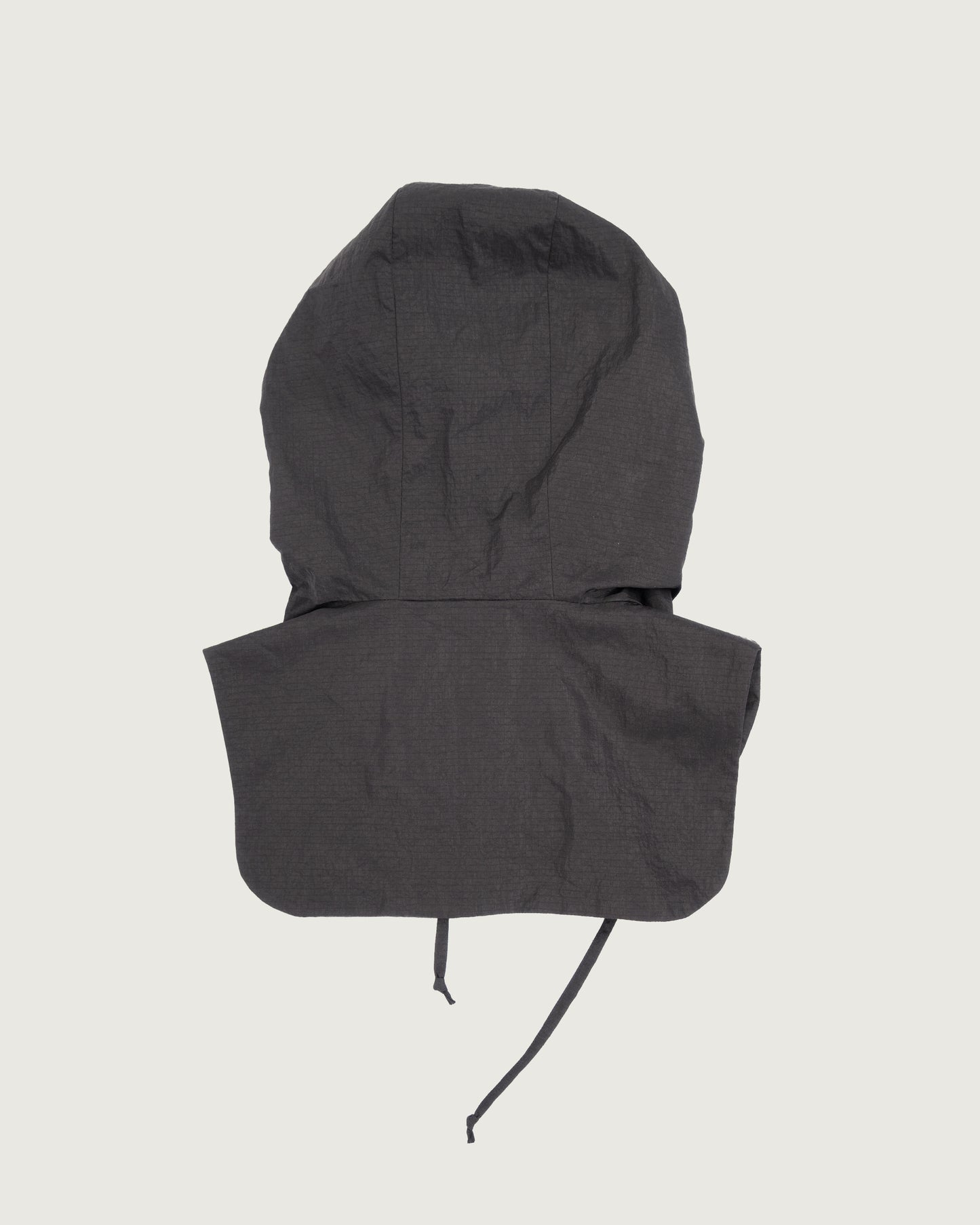 ripstop hood black