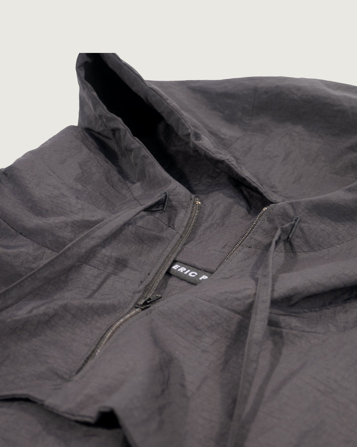 ripstop hood black