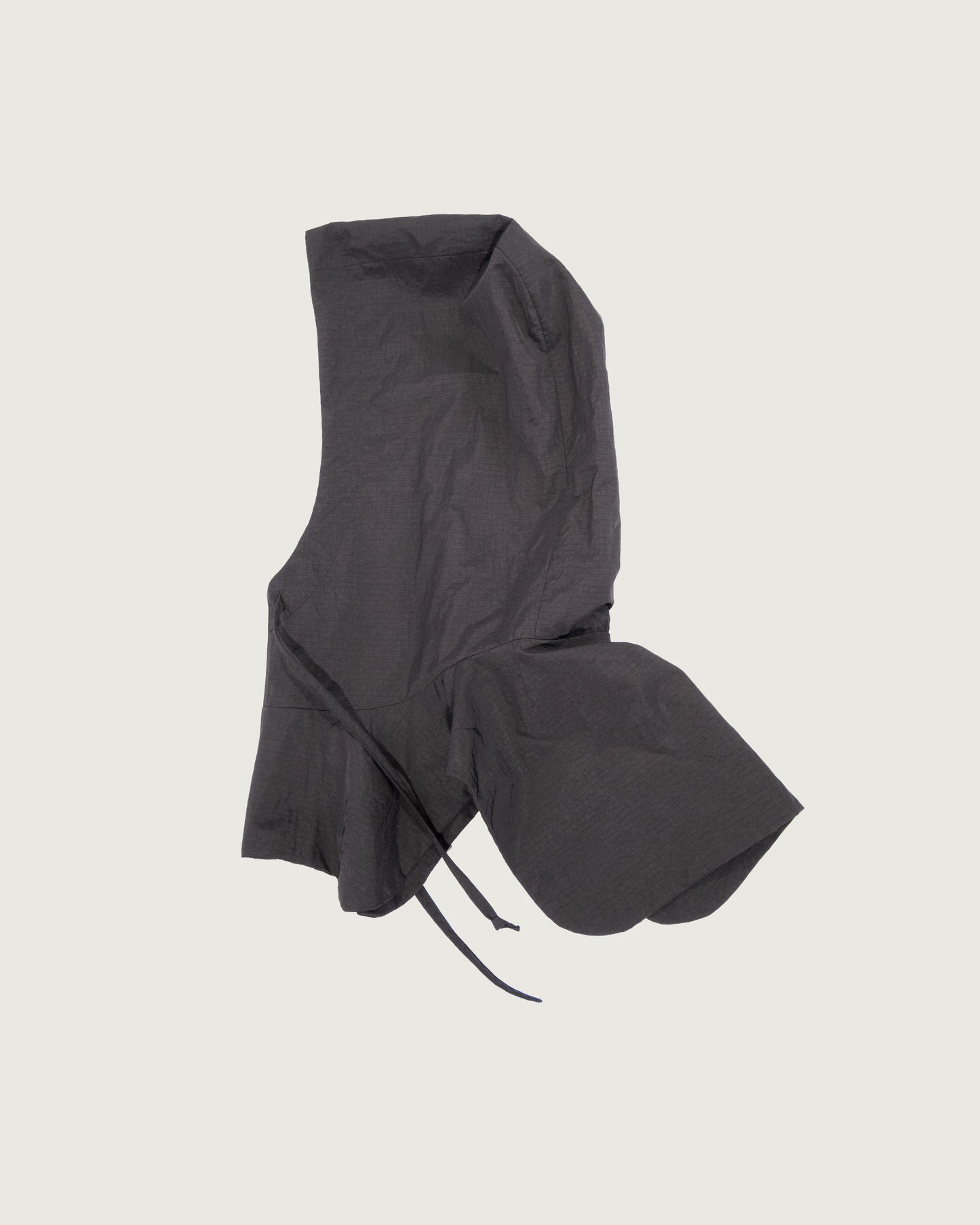 ripstop hood black