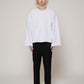 bell sleeve crew neck m.grey